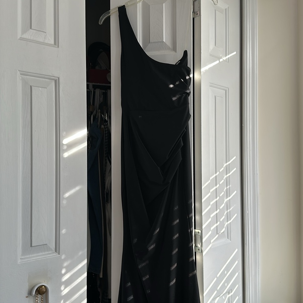 One Shoulder Evening Dress - Picture 9 of 9